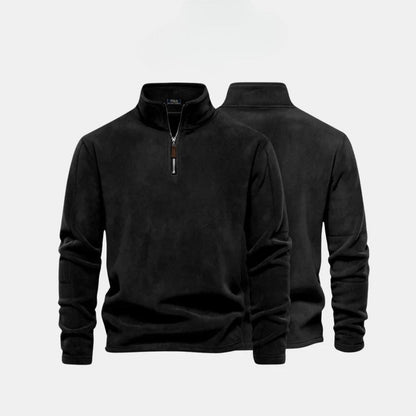 RL Men’s Premium Fleece Quarter-Zip Jacket