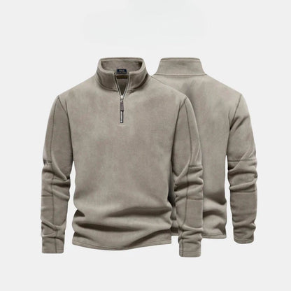 RL Men’s Premium Fleece Quarter-Zip Jacket