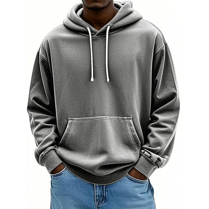 Fashionable Casual Loose Hooded Sweatshirt
