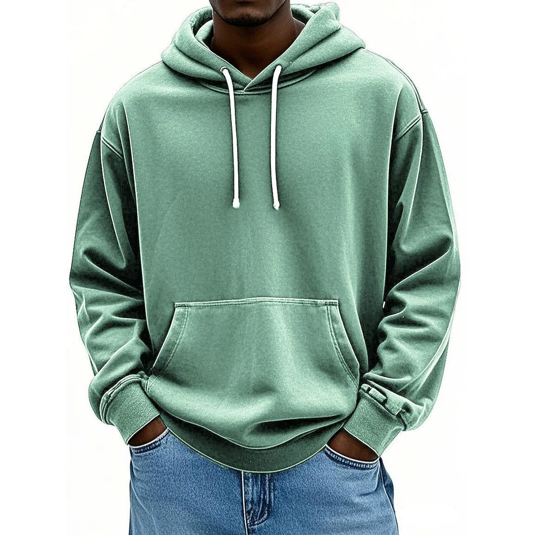 Fashionable Casual Loose Hooded Sweatshirt
